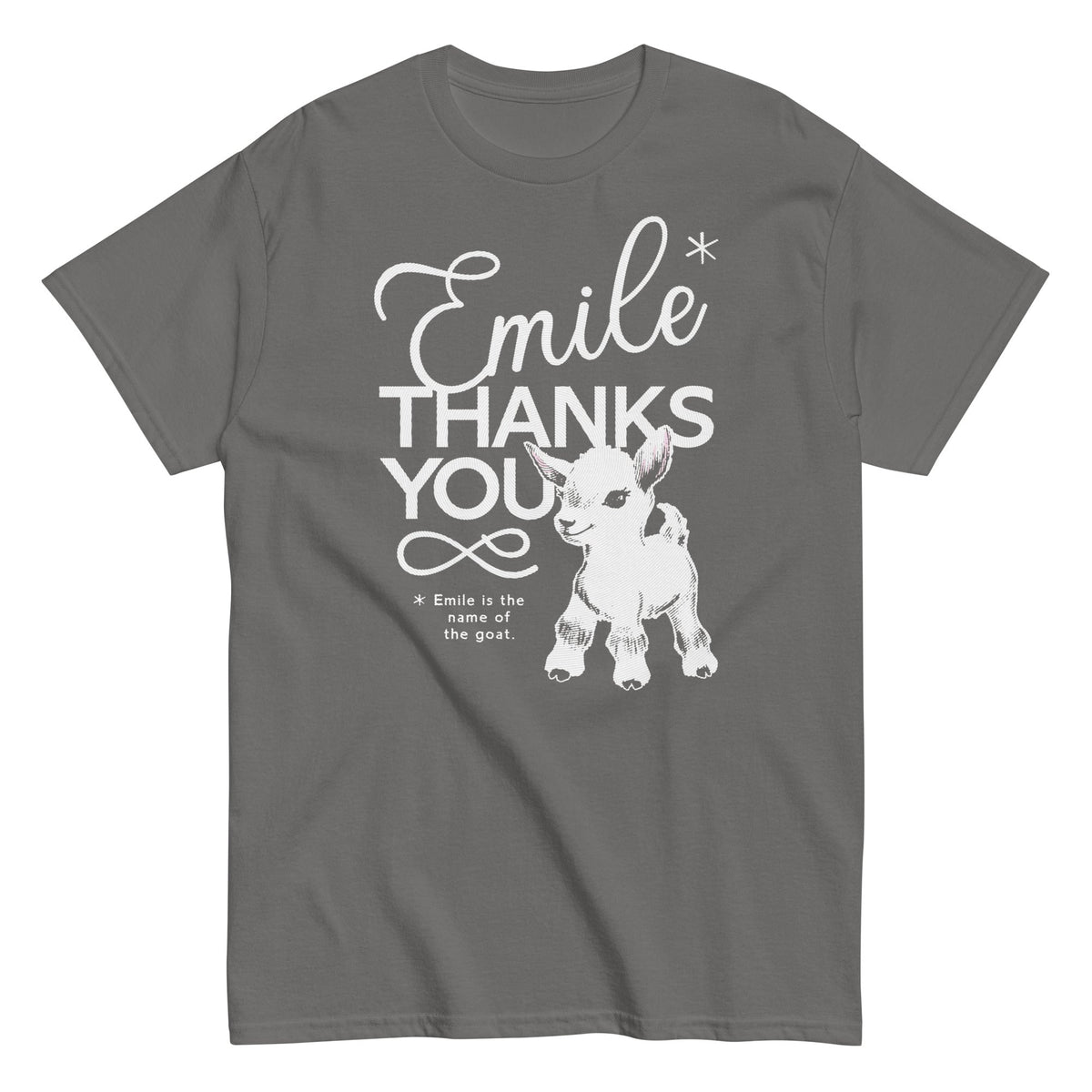 Emile Thanks You Men's Classic Tee product image 6