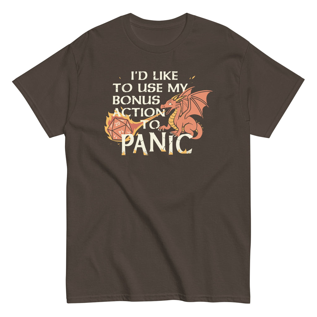I'd Like To Use My Bonus Action To Panic Men's Classic Tee product image 4
