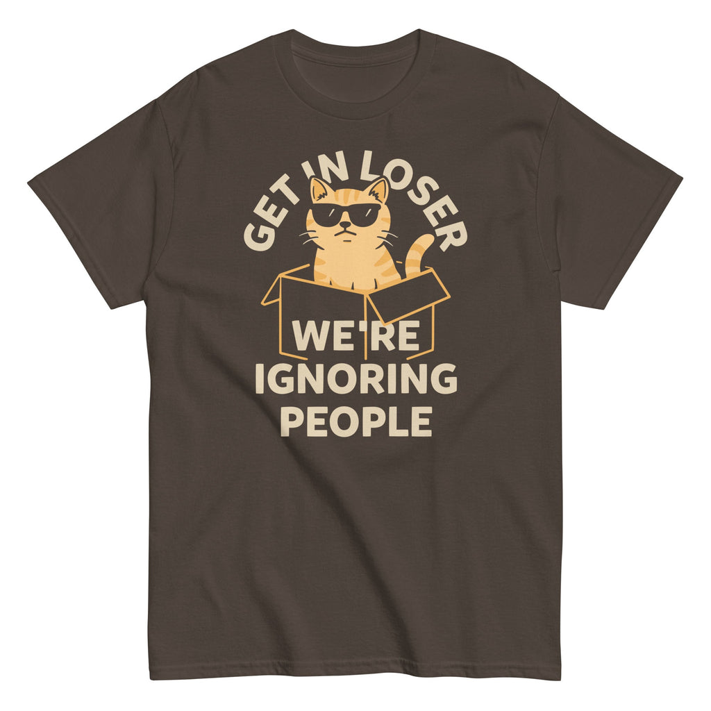 Get In Loser We're Ignoring People Men's Classic Tee product image 3
