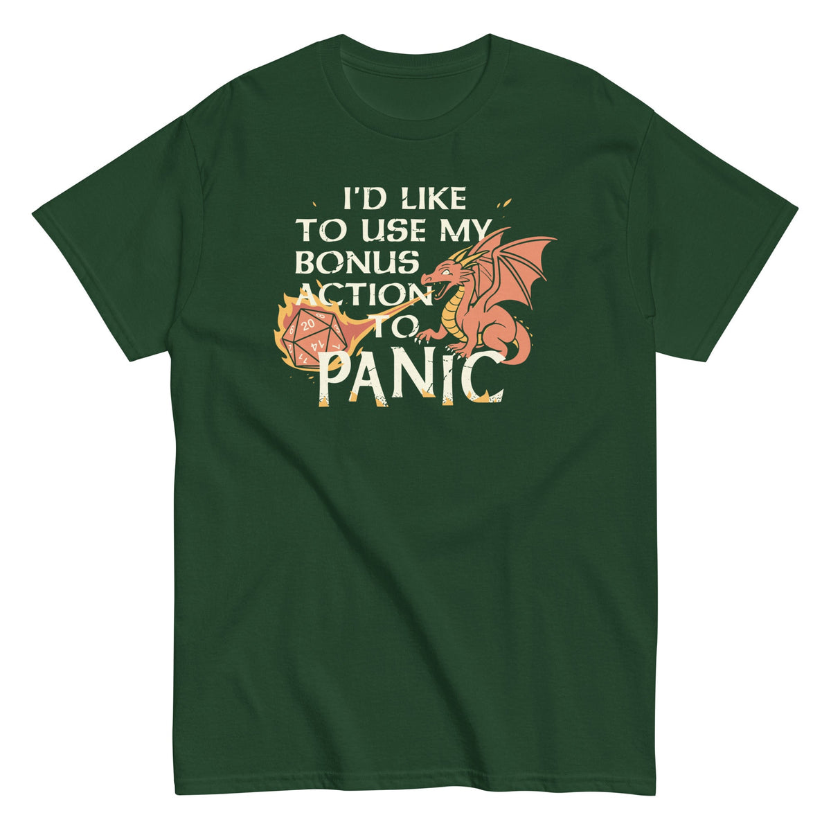 I'd Like To Use My Bonus Action To Panic Men's Classic Tee product image 6