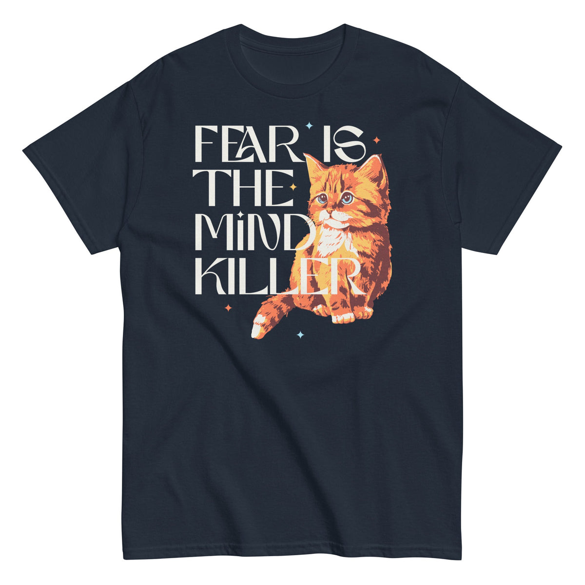 Fear Is The Mind Killer Cat Men's Classic Tee product image 3