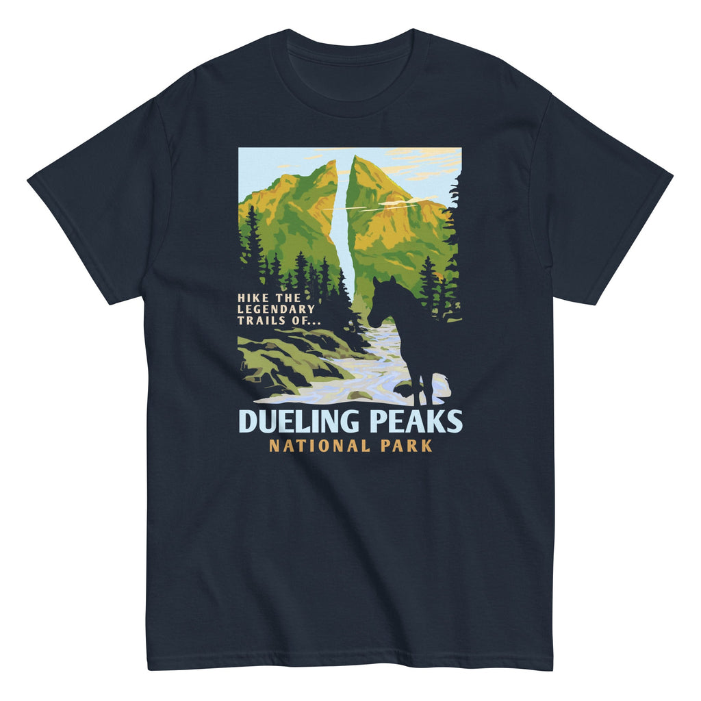 Dueling Peaks National Park Men's Classic Tee product image 4