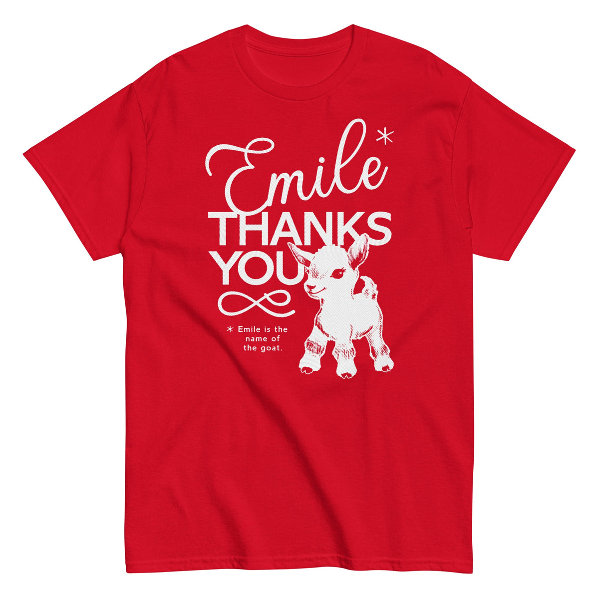 Emile Thanks You Men's Classic Tee product image 4