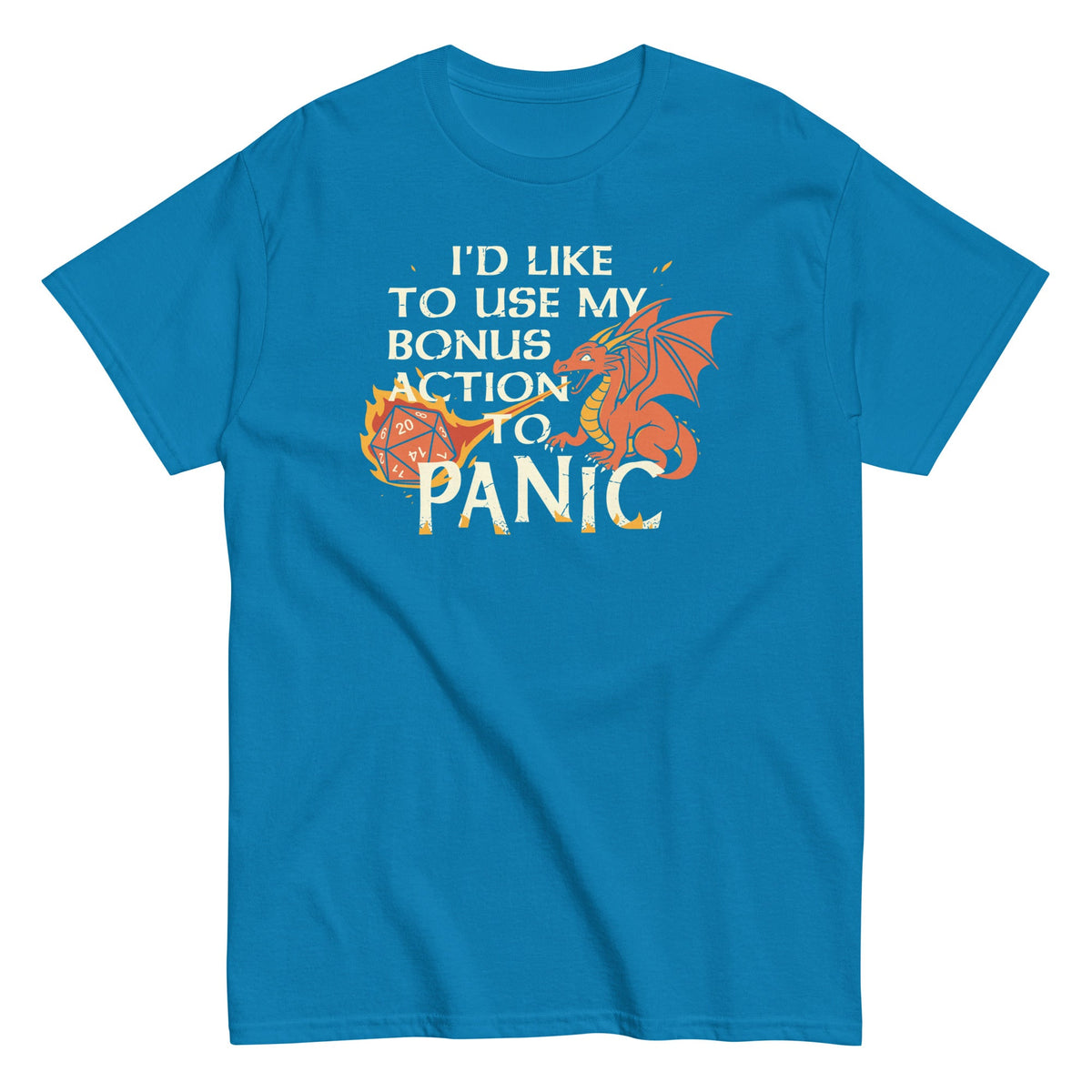I'd Like To Use My Bonus Action To Panic Men's Classic Tee product image 7