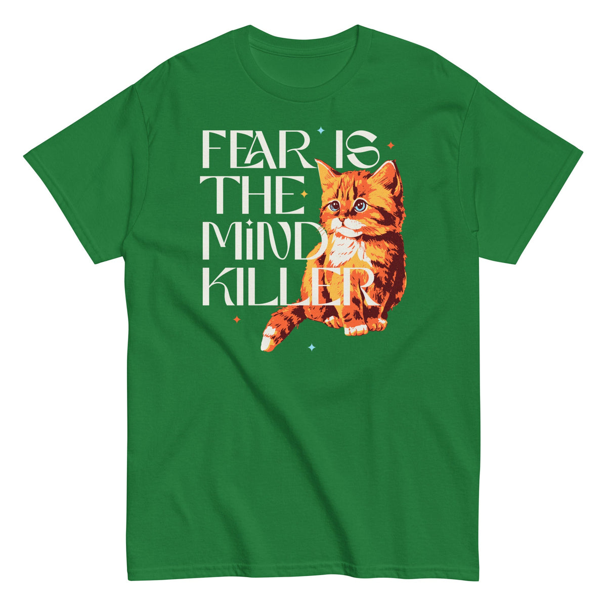Fear Is The Mind Killer Cat Men's Classic Tee product image 5