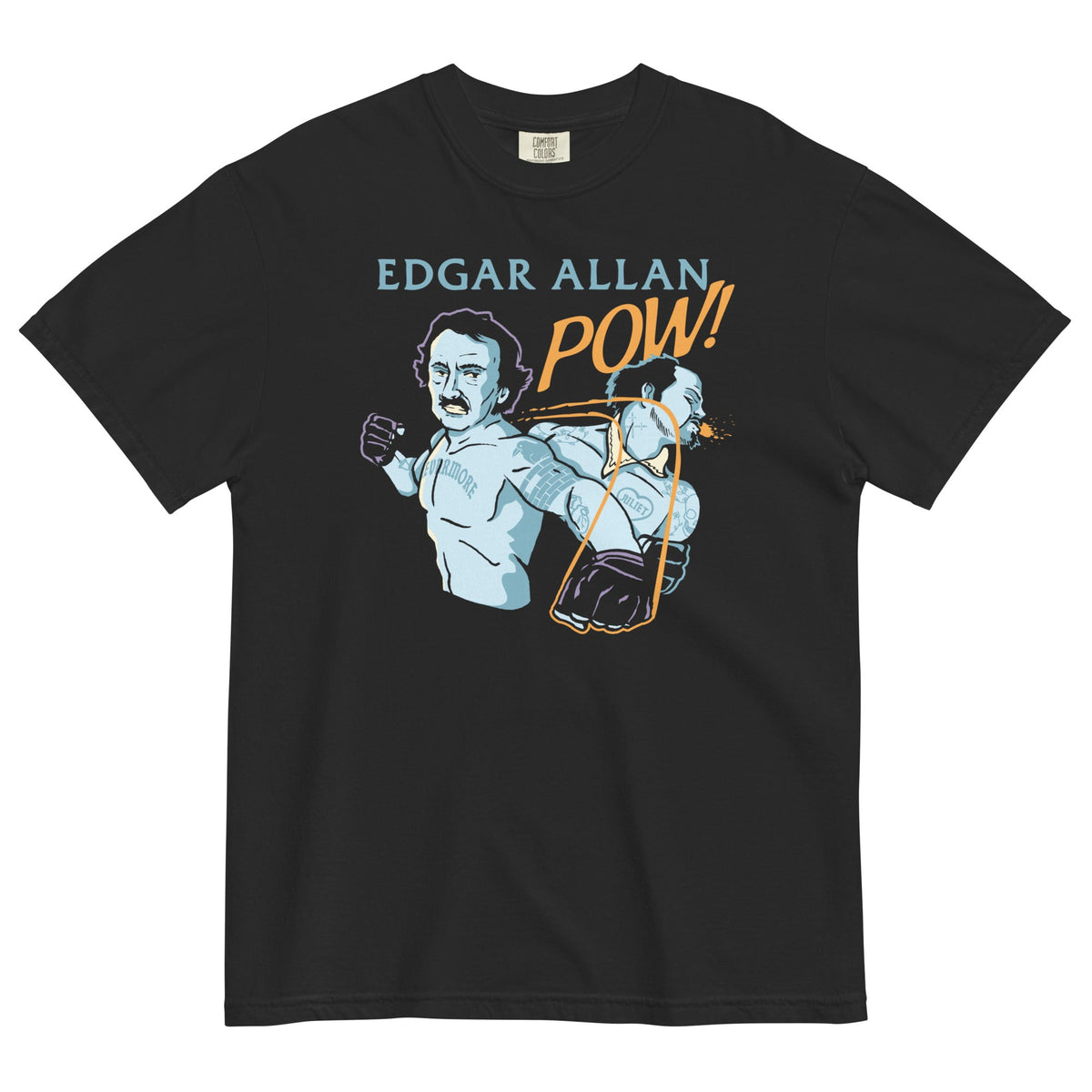 Edgar Allan Pow! Men's Relaxed Fit Tee product image 2