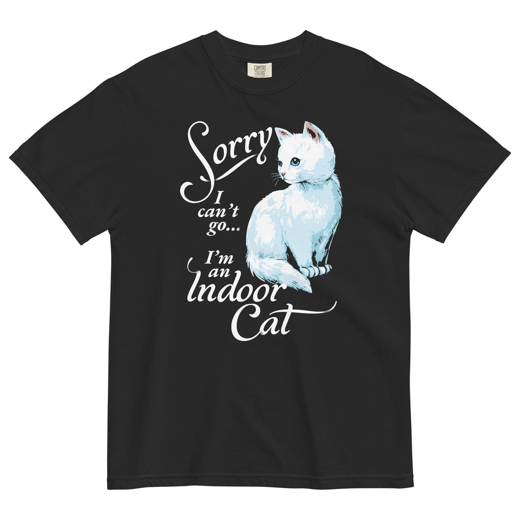 Sorry I Can't Go I'm An Indoor Cat Men's Relaxed Fit Tee product image 2