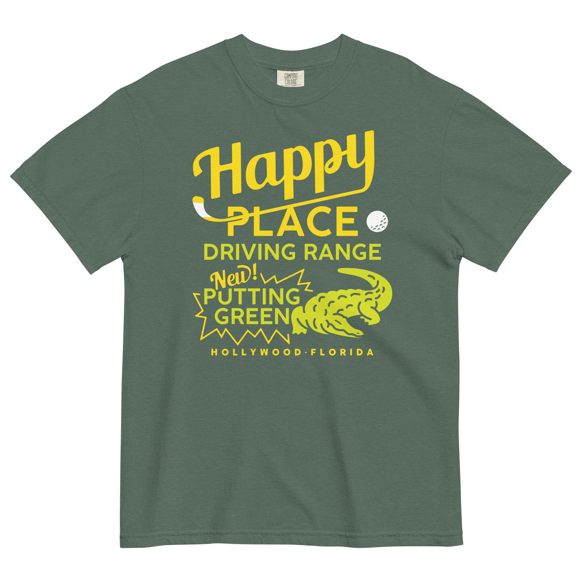 Happy Place Driving Range Men's Relaxed Fit Tee product image 1