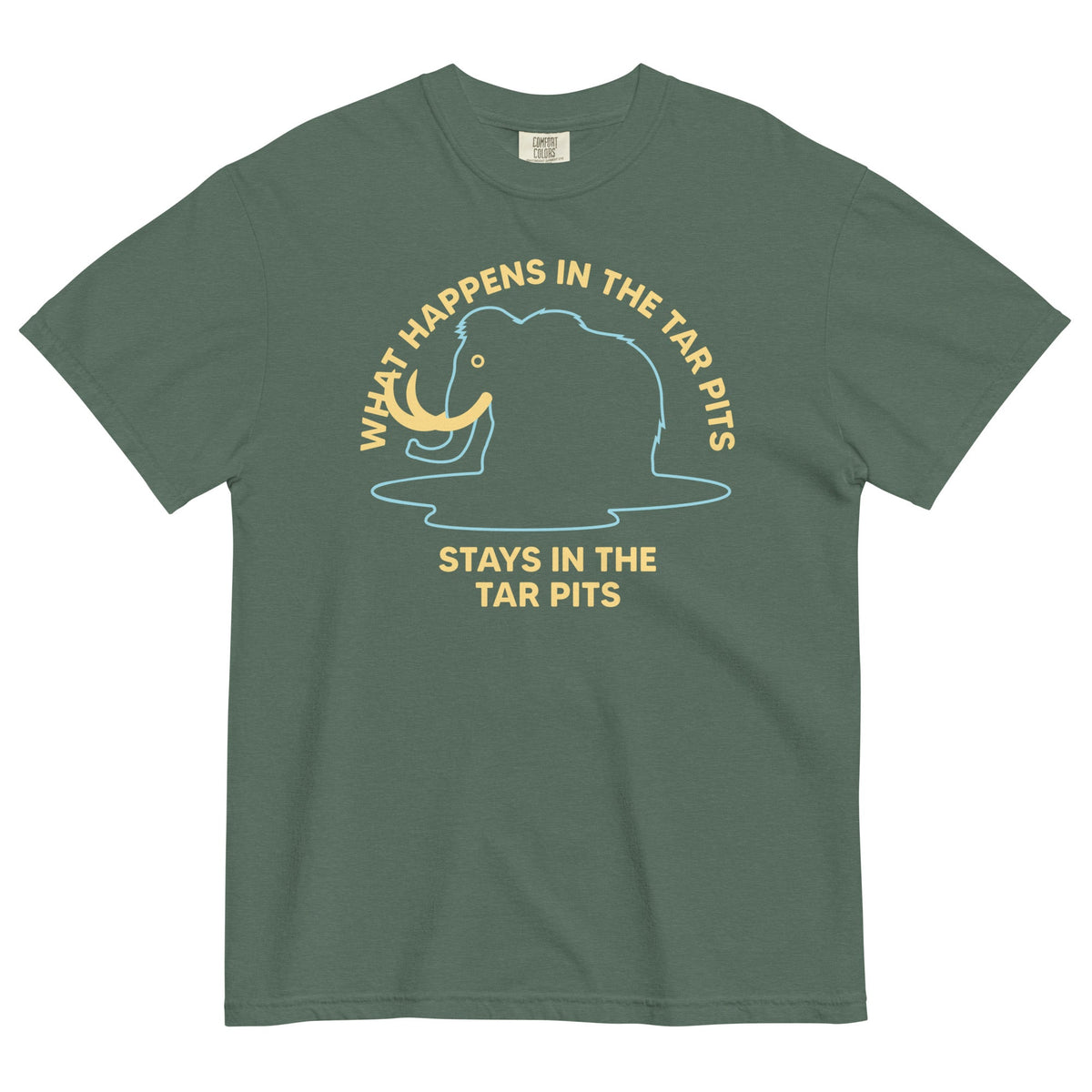 What Happens In The Tar Pits Stays In Men's Relaxed Fit Tee product image 5
