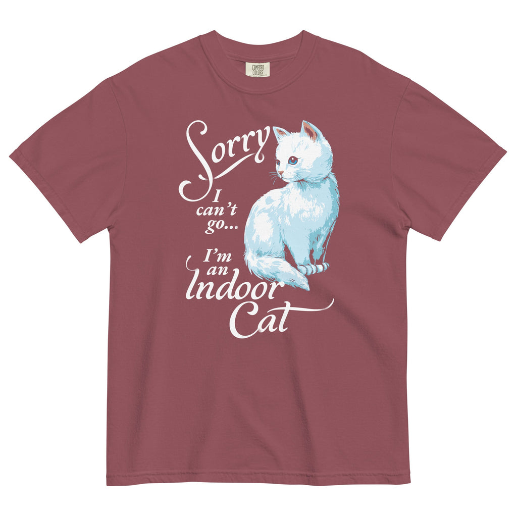 Sorry I Can't Go I'm An Indoor Cat Men's Relaxed Fit Tee product image 4