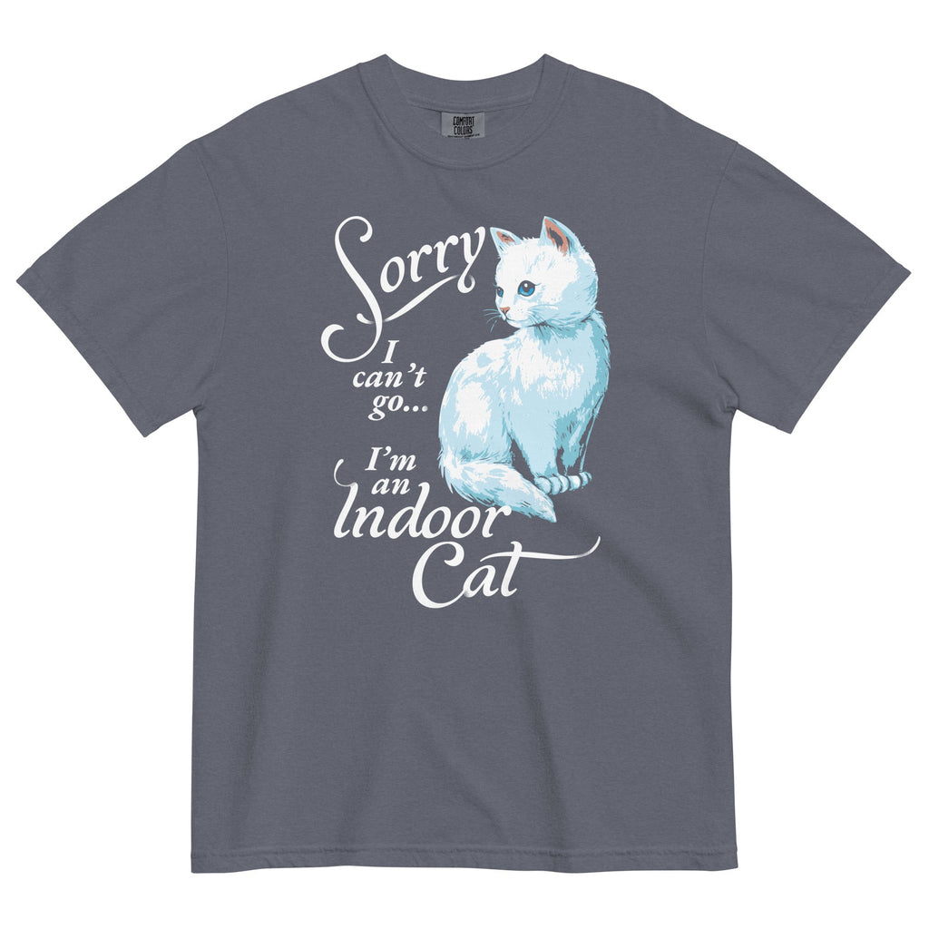 Sorry I Can't Go I'm An Indoor Cat Men's Relaxed Fit Tee product image 5