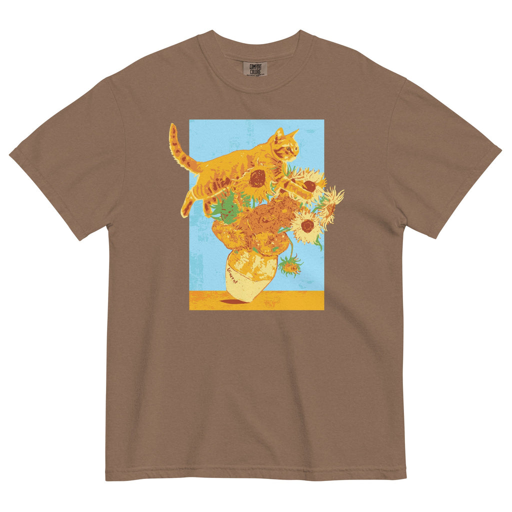 Van Gogh's Cat Men's Relaxed Fit Tee product image 3