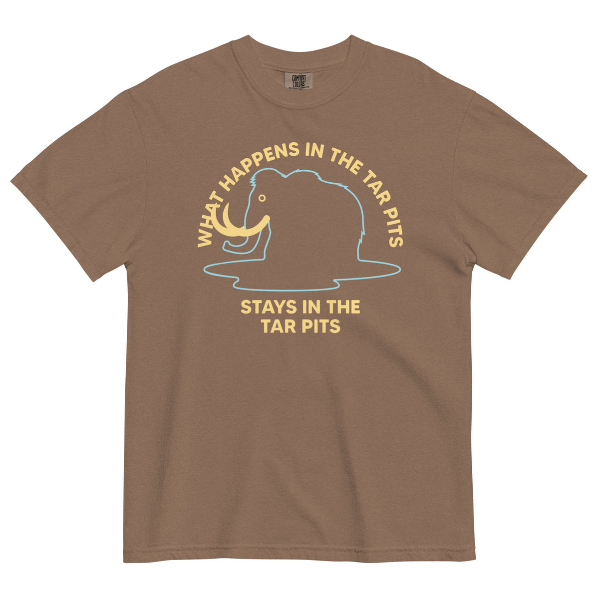 What Happens In The Tar Pits Stays In Men's Relaxed Fit Tee product image 6