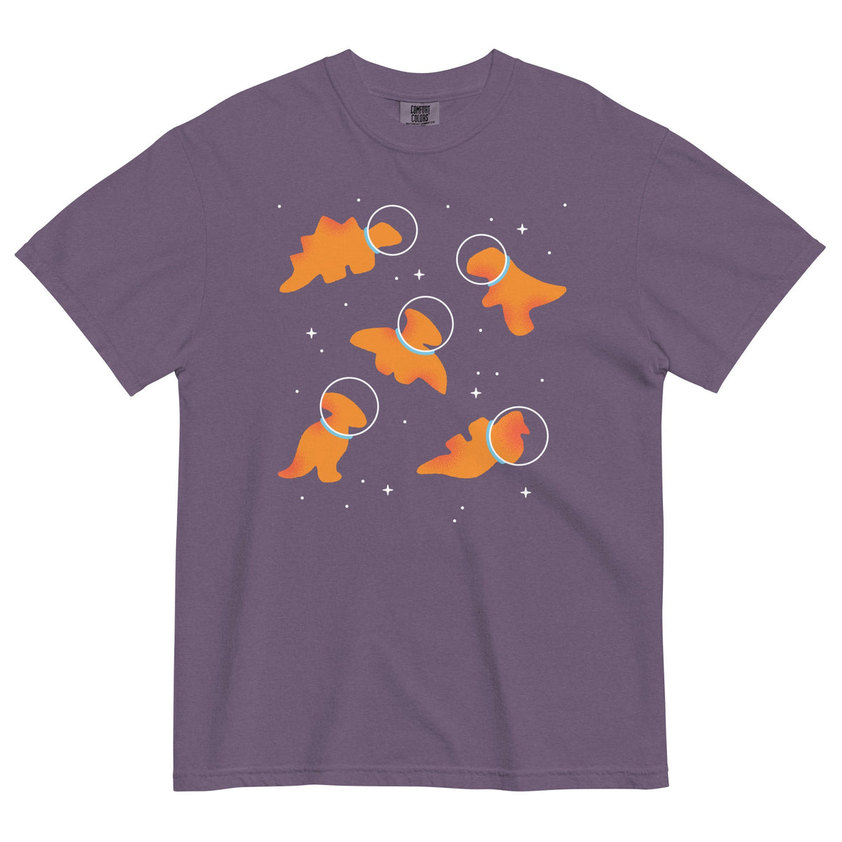 Dino Nugs In Space Men's Relaxed Fit Tee product image 4