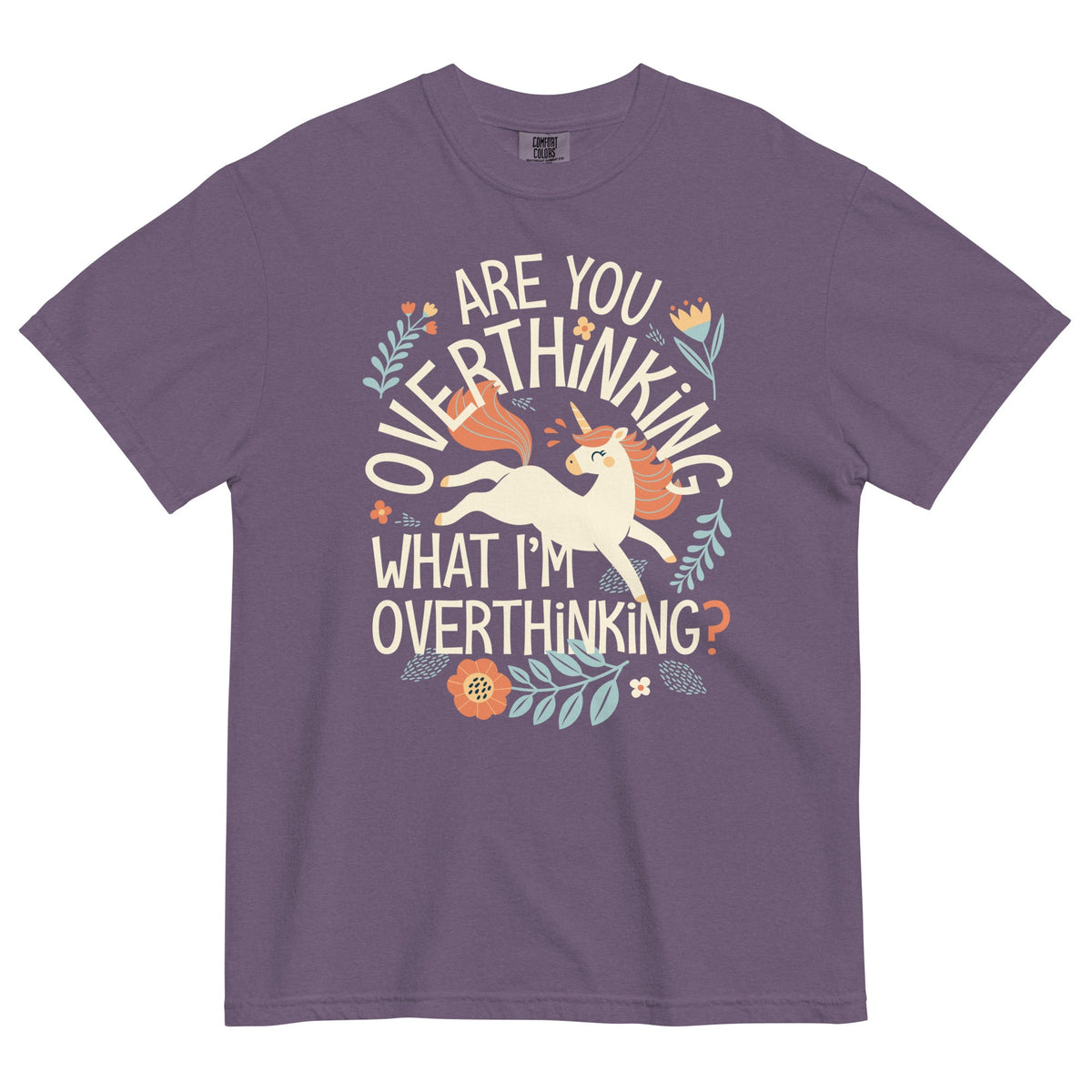 Are You Overthinking What I'm Men's Relaxed Fit Tee product image 2