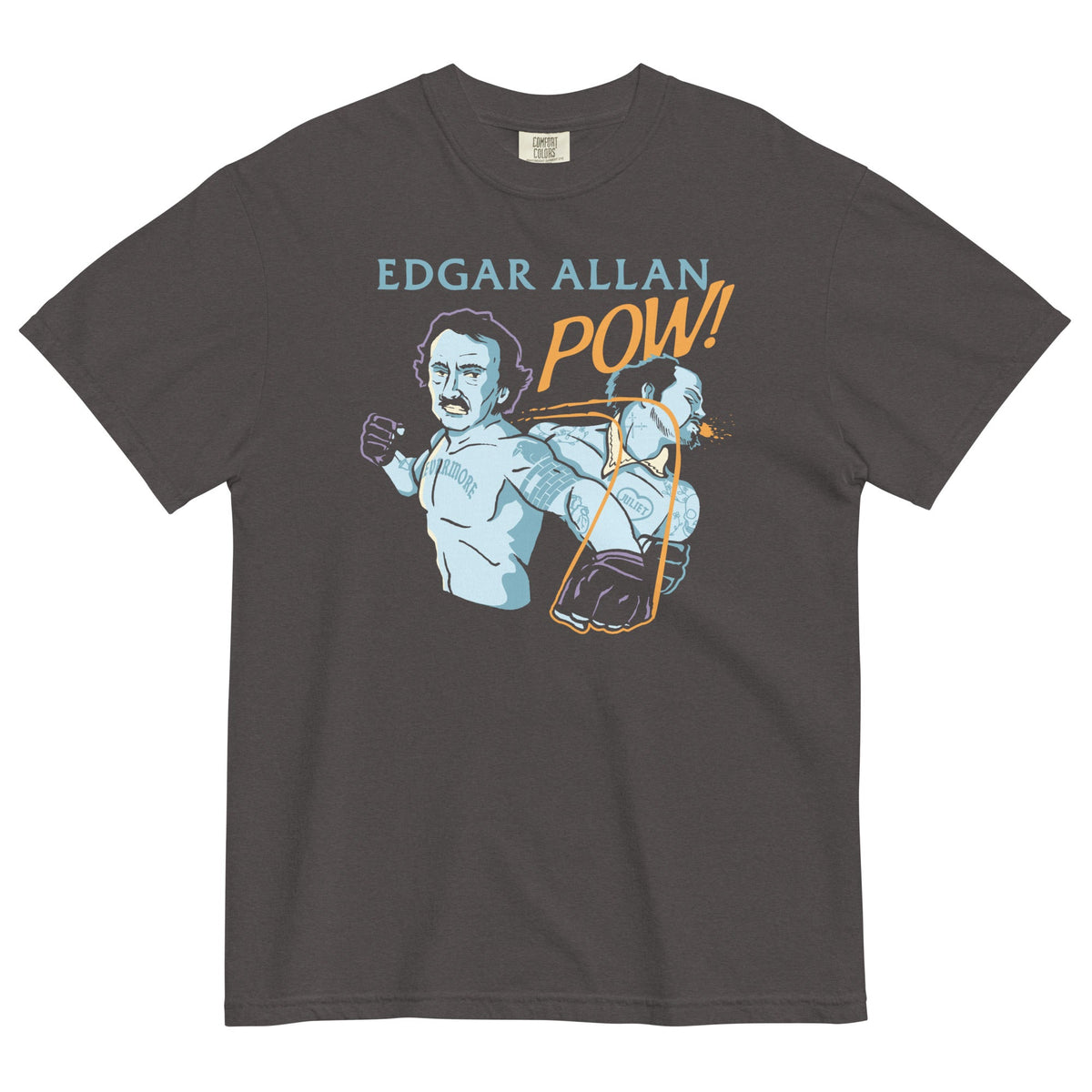 Edgar Allan Pow! Men's Relaxed Fit Tee product image 3