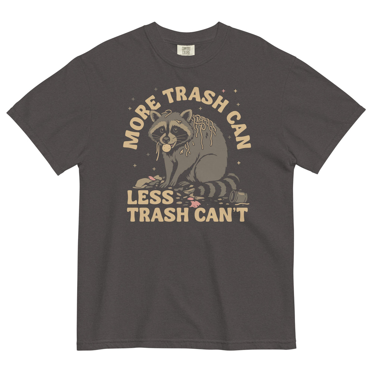 More Trash Can Less Can't Men's Relaxed Fit Tee product image 3