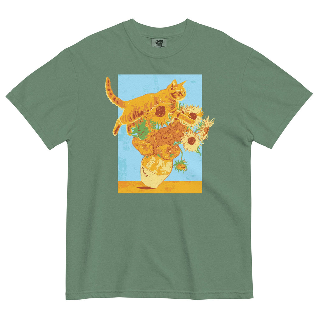 Van Gogh's Cat Men's Relaxed Fit Tee product image 4
