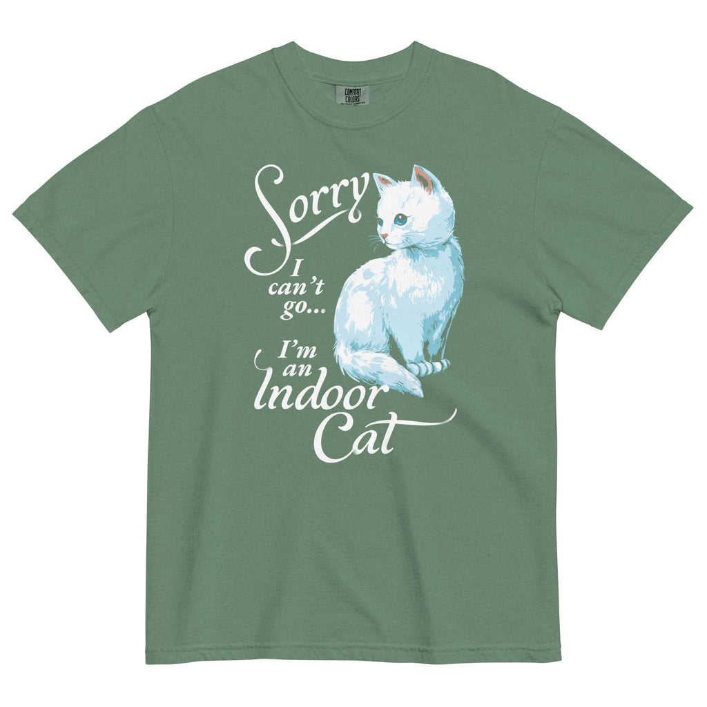 Sorry I Can't Go I'm An Indoor Cat Men's Relaxed Fit Tee product image 6