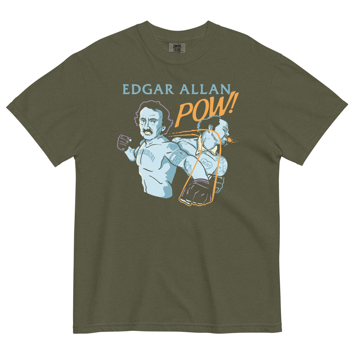 Edgar Allan Pow! Men's Relaxed Fit Tee product image 4