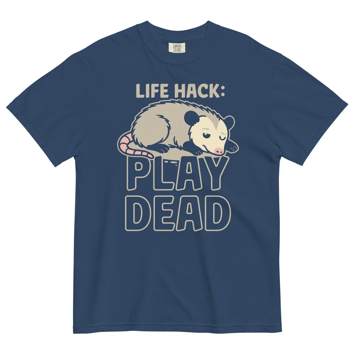 Life Hack Play Dead Men's Relaxed Fit Tee product image 3