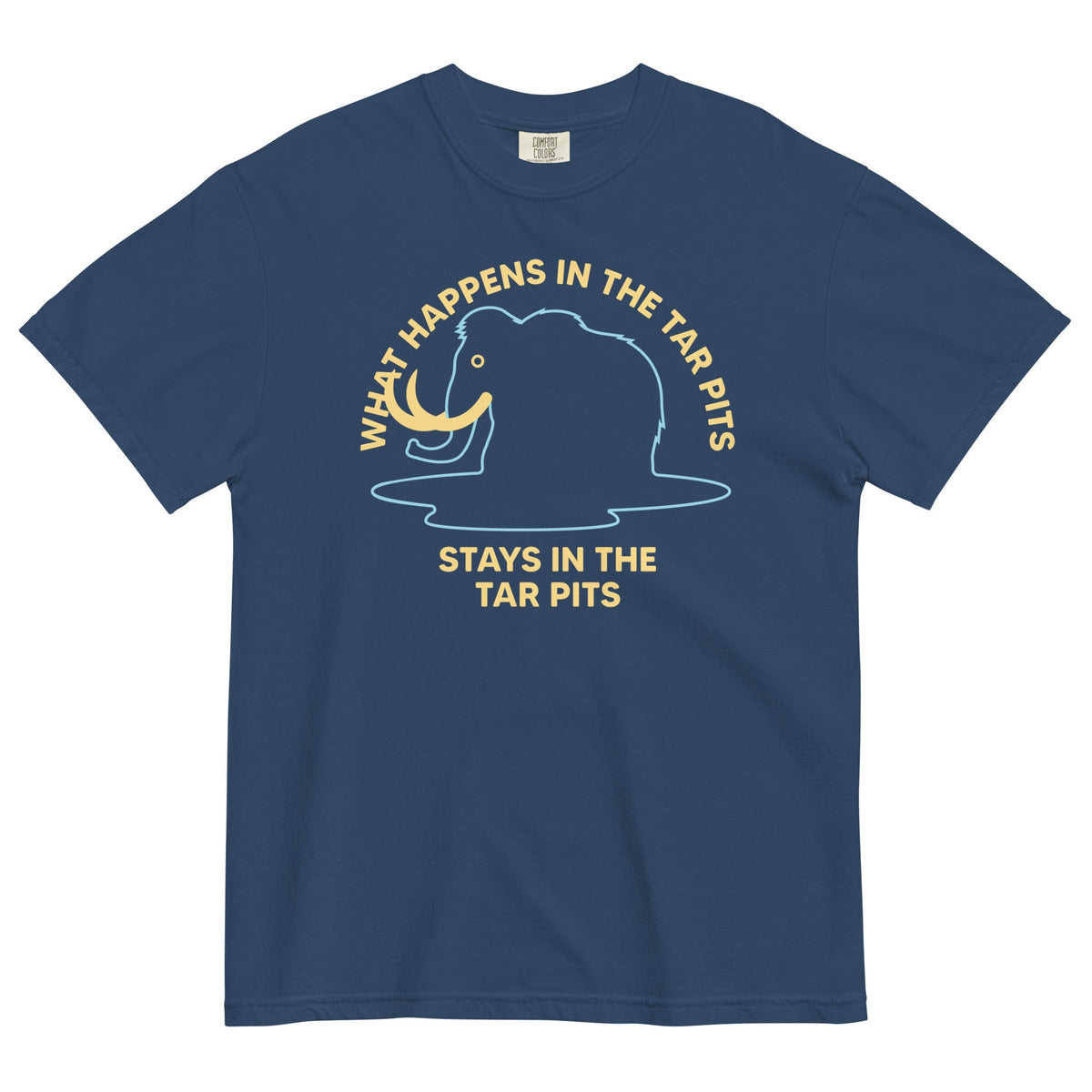 What Happens In The Tar Pits Stays In Men's Relaxed Fit Tee product image 2