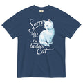 Sorry I Can't Go I'm An Indoor Cat Men's Relaxed Fit Tee product image 1