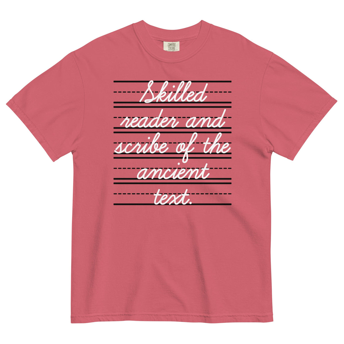 Skilled Reader And Scribe Of The Ancient Text Men's Relaxed product image 5