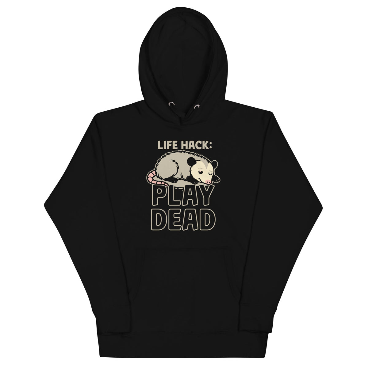 Life Hack Play Dead Unisex Hoodie product image 2