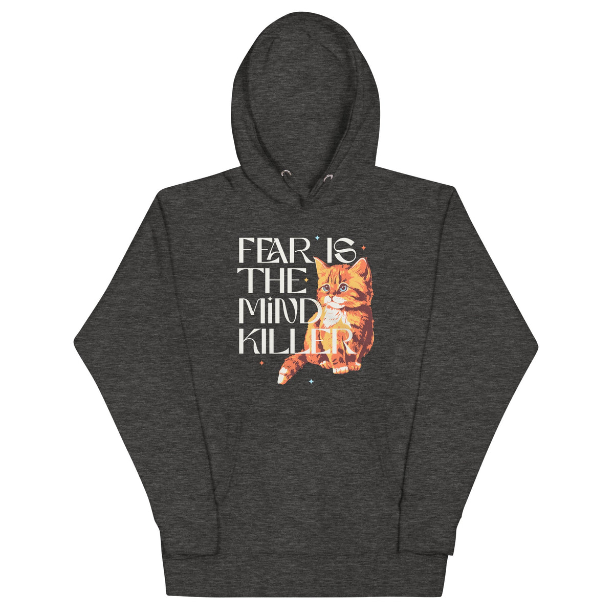 Fear Is The Mind Killer Cat Unisex Hoodie product image 1