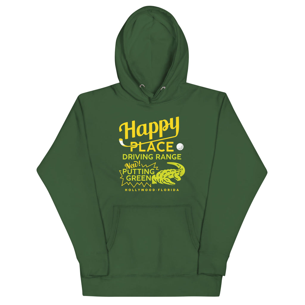 Happy Place Driving Range Unisex Hoodie product image 1