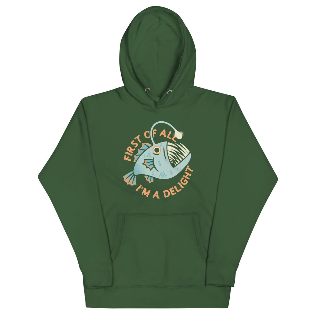 First Of All I'm A Delight Unisex Hoodie product image 5