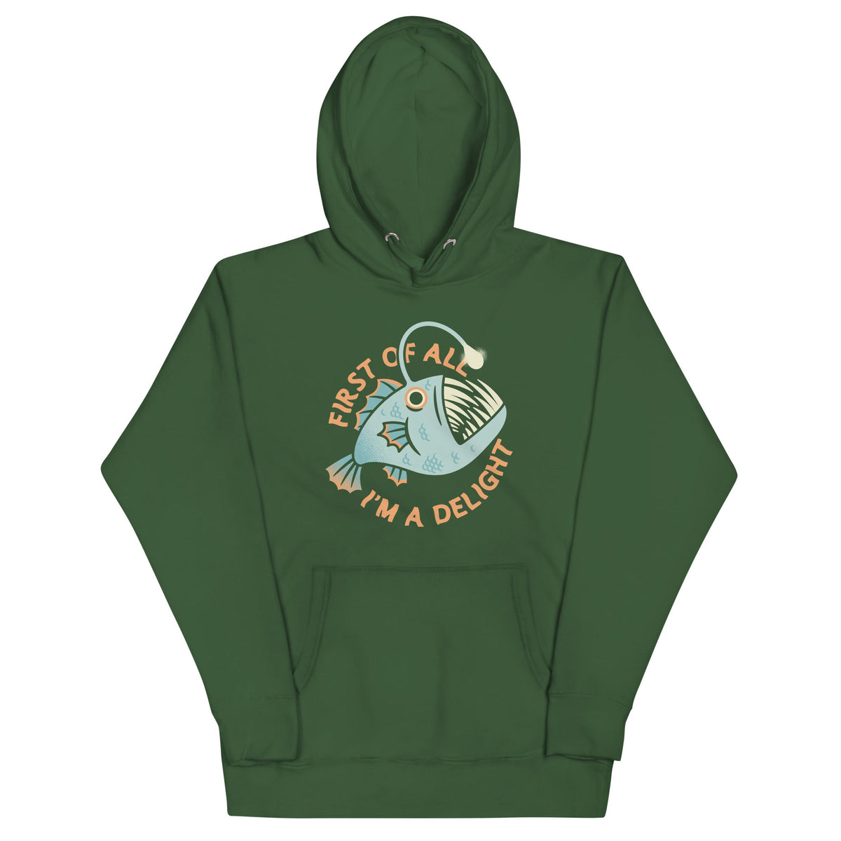 First Of All I'm A Delight Unisex Hoodie product image 5