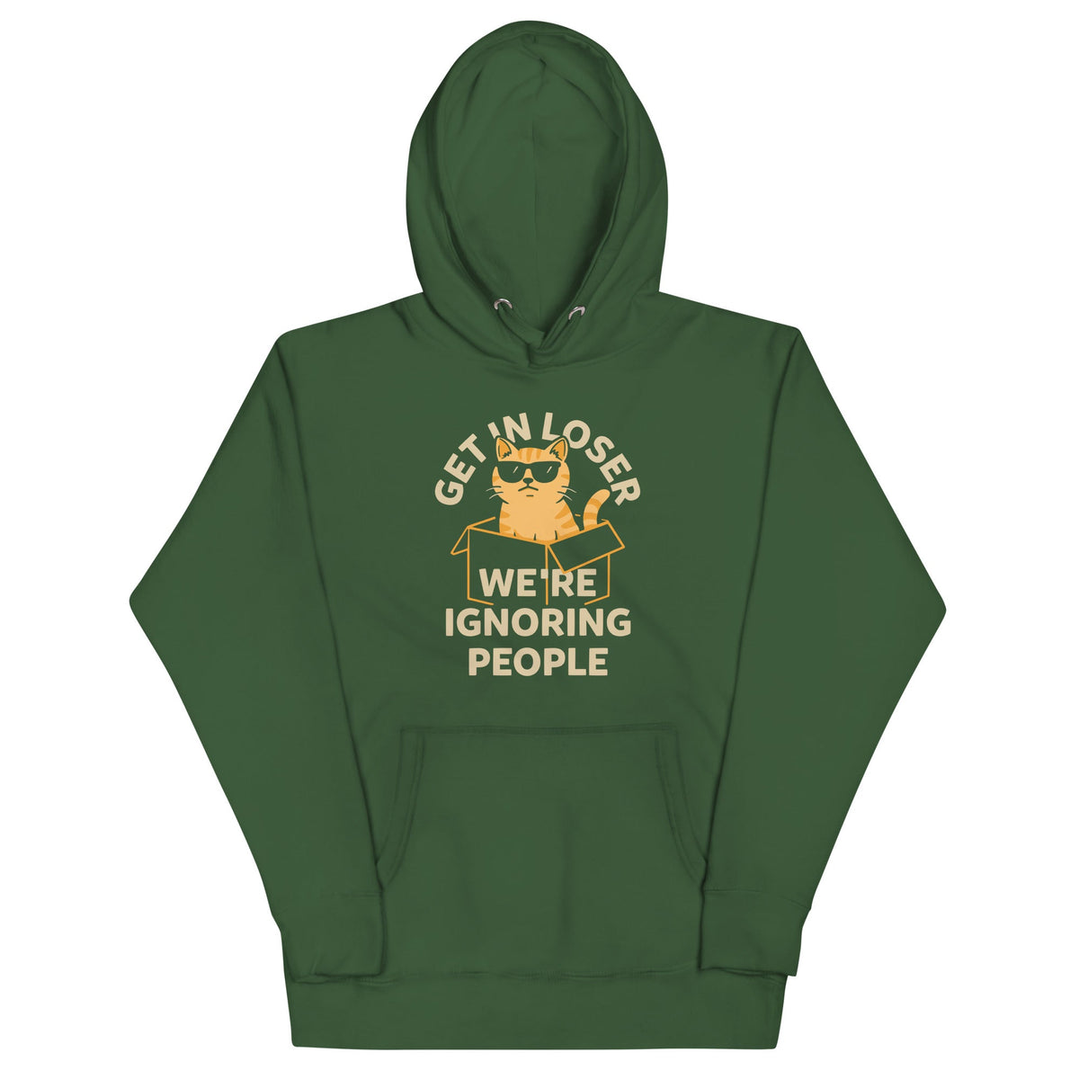 Get In Loser We're Ignoring People Unisex Hoodie product image 4