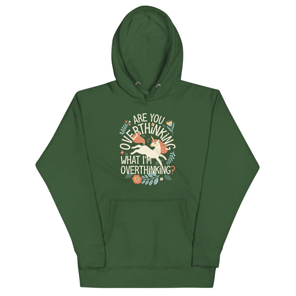 Are You Overthinking What I'm Unisex Hoodie product image 3