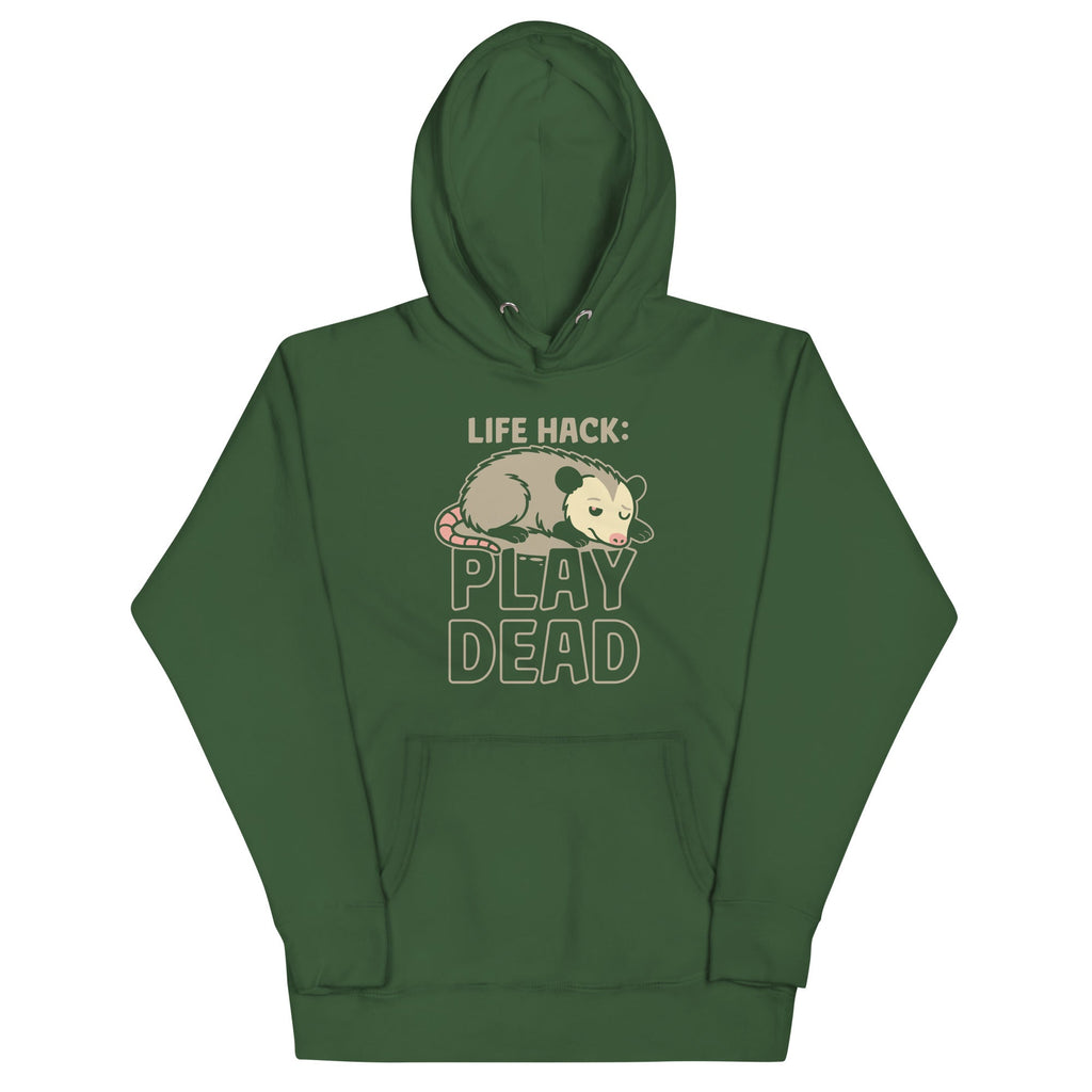 Life Hack Play Dead Unisex Hoodie product image 6
