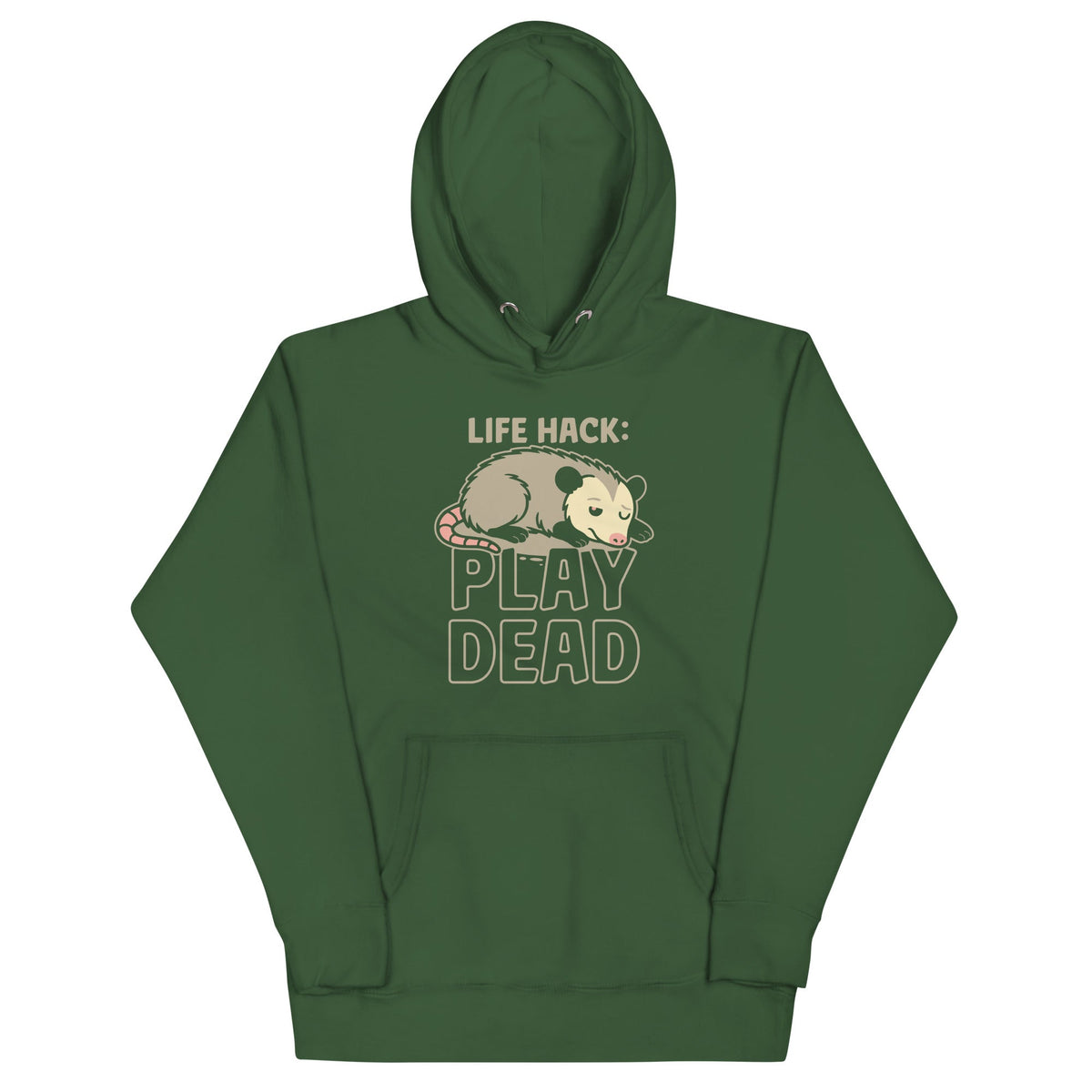 Life Hack Play Dead Unisex Hoodie product image 6