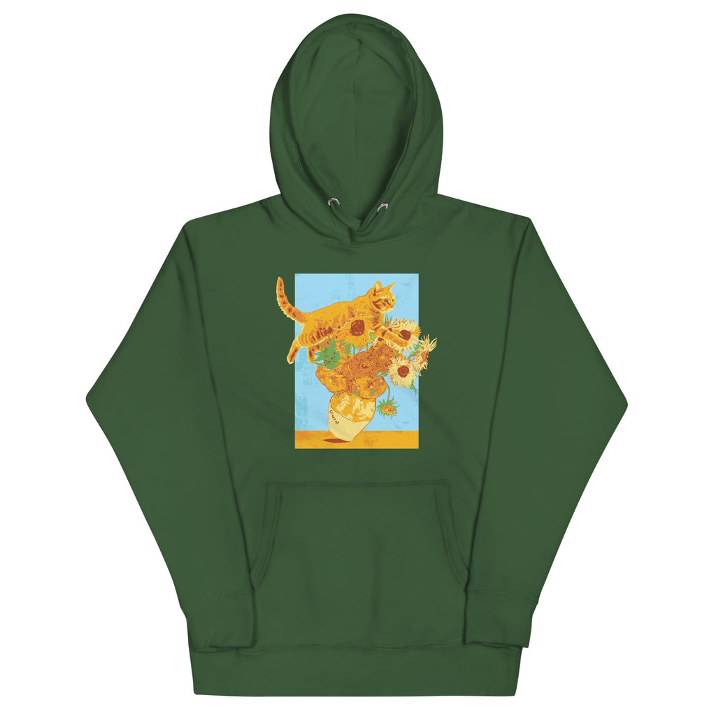 Van Gogh's Cat Unisex Hoodie product image 6