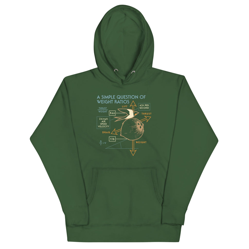 A Simple Question Of Weight Ratios Unisex Hoodie product image 5