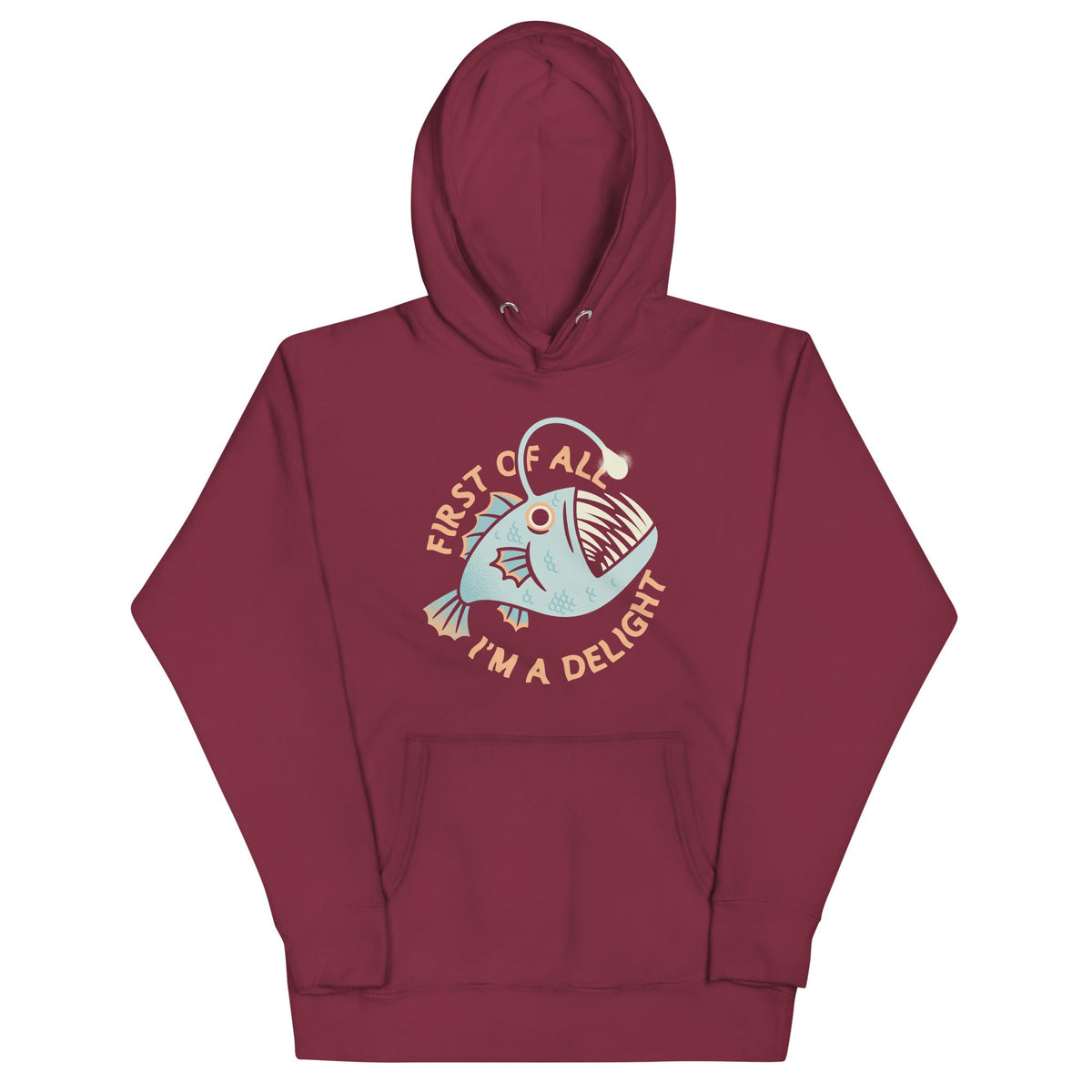 First Of All I'm A Delight Unisex Hoodie product image 3