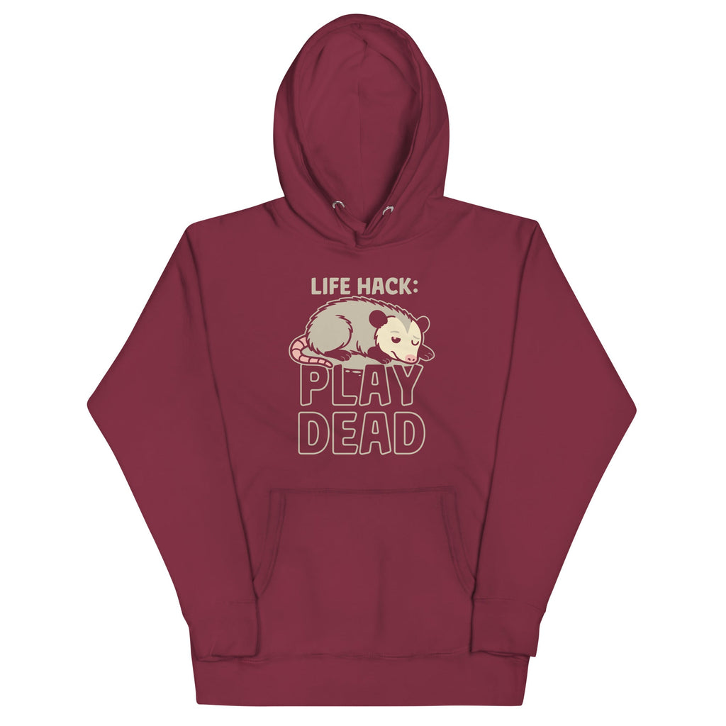 Life Hack Play Dead Unisex Hoodie product image 1