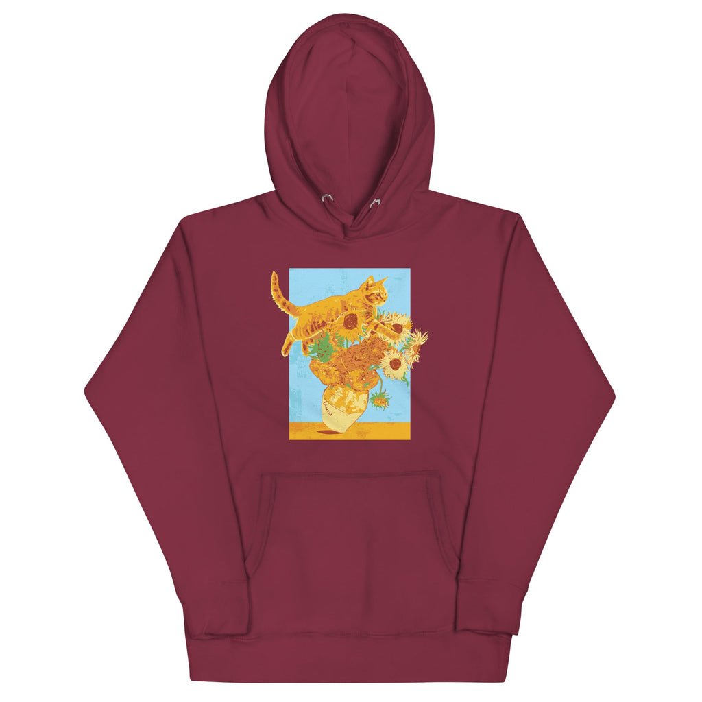 Van Gogh's Cat Unisex Hoodie product image 3
