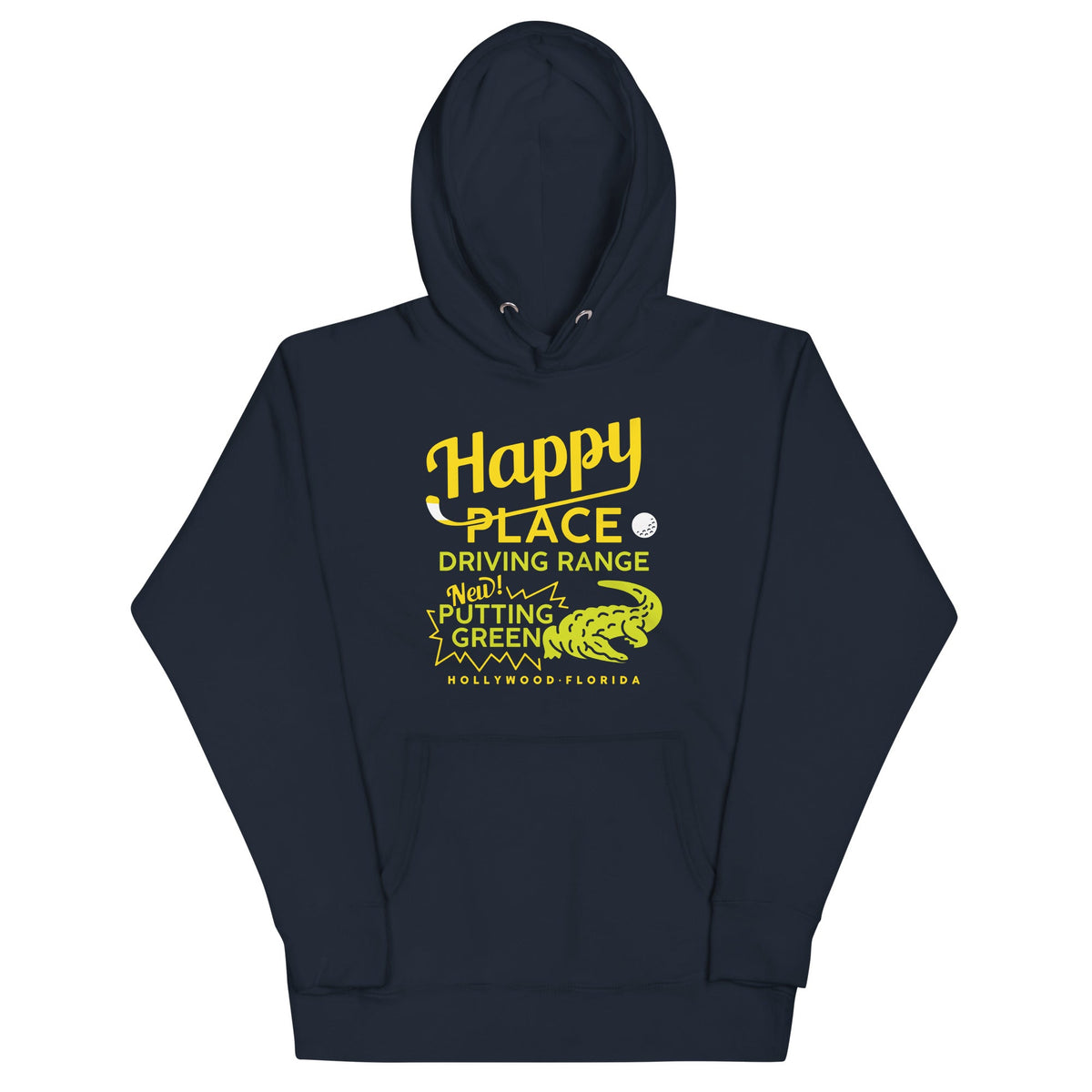 Happy Place Driving Range Unisex Hoodie product image 3