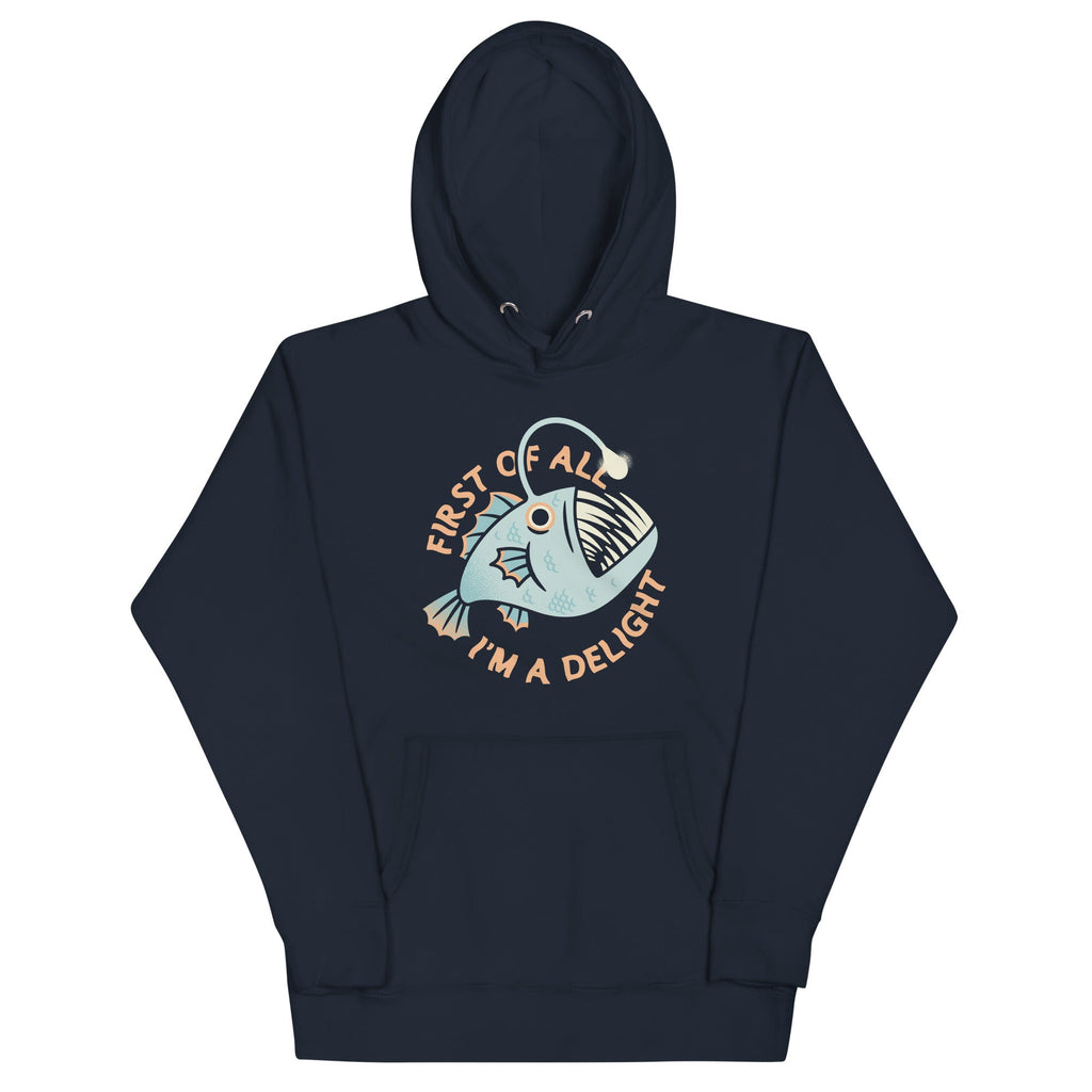First Of All I'm A Delight Unisex Hoodie product image 2