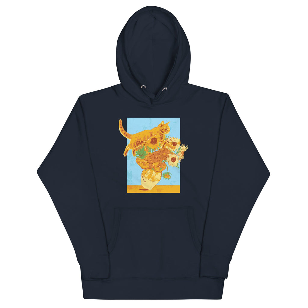 Van Gogh's Cat Unisex Hoodie product image 2