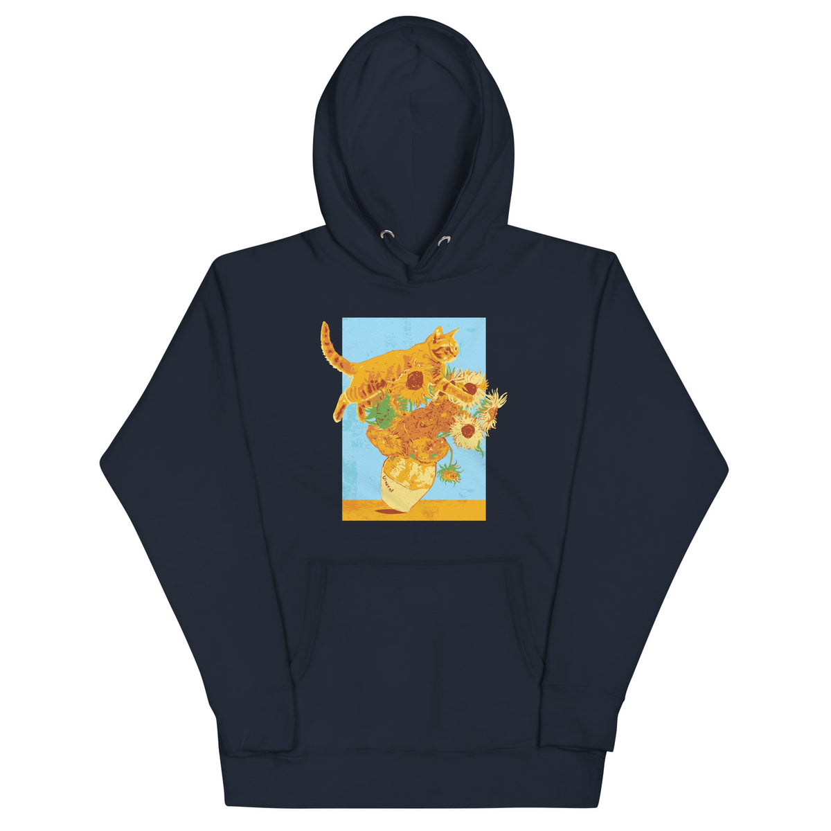 Van Gogh's Cat Unisex Hoodie product image 2