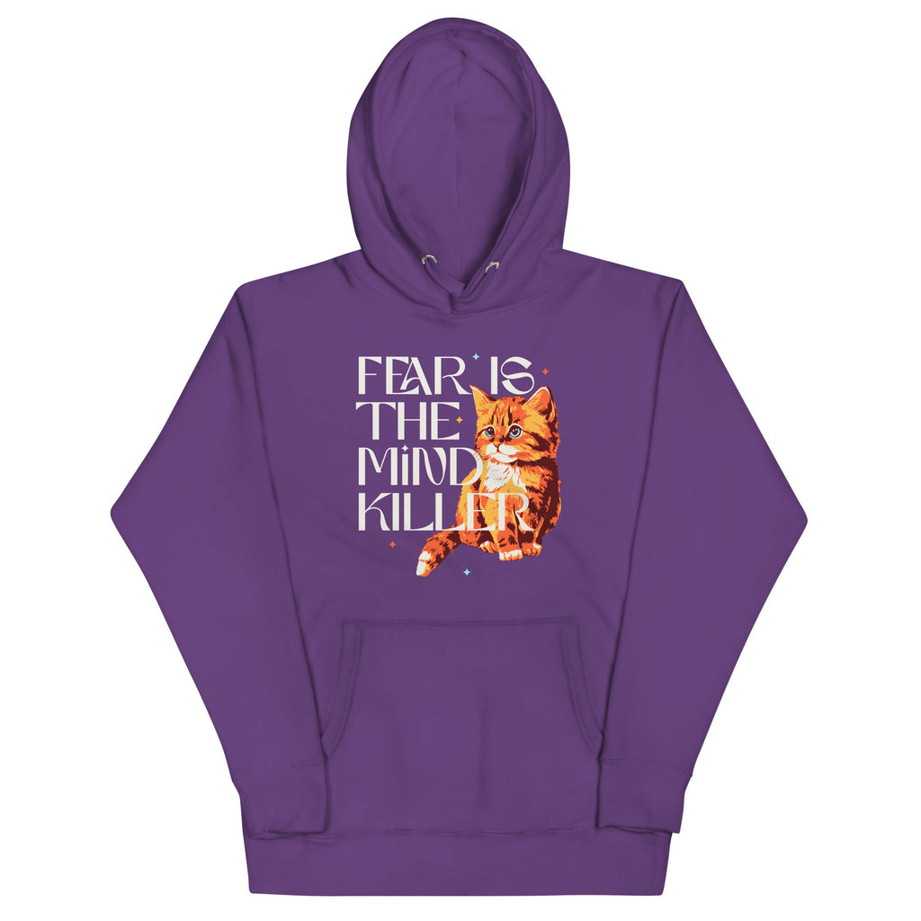 Fear Is The Mind Killer Cat Unisex Hoodie product image 4