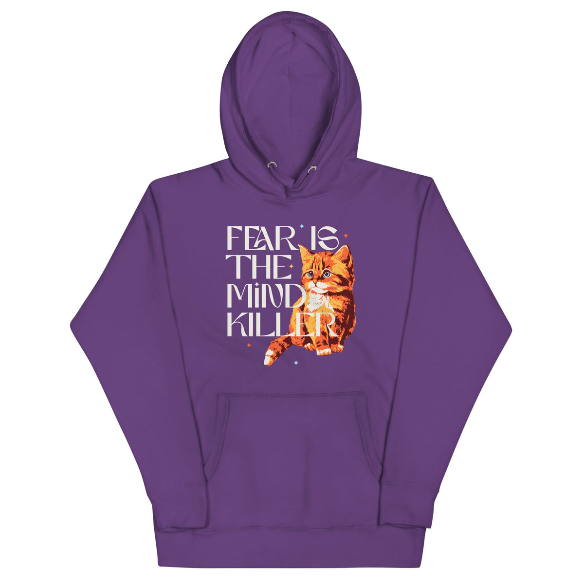 Fear Is The Mind Killer Cat Unisex Hoodie product image 4
