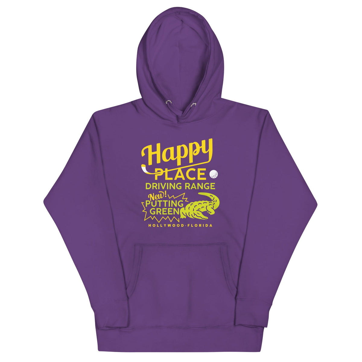 Happy Place Driving Range Unisex Hoodie product image 5