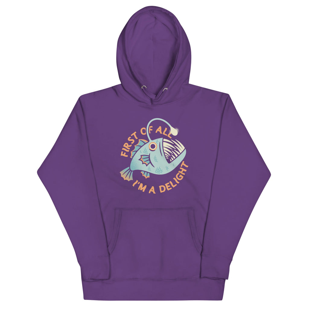 First Of All I'm A Delight Unisex Hoodie product image 4